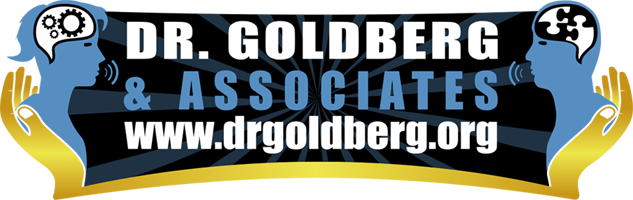 rectangular logo blue gold trim medium dr. goldberg associates