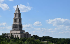 tall building standing out hillside alexandria virginia